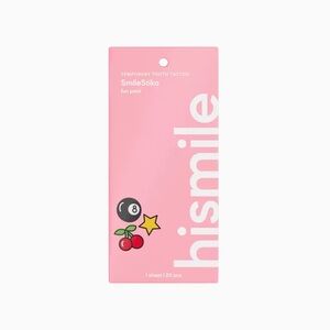 Hismile temporary tooth tattoo
